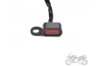 MINI LED FRONT TURN SIGNAL LIGHT FOR HARLEY BLACK