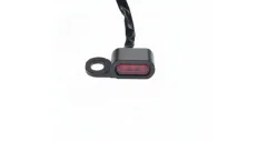 MINI LED FRONT TURN SIGNAL LIGHT compatible with Harley-Davidson motorcycles BLACK