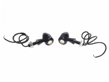 LED TURN SIGNAL LIGHT BLACK