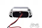 LAMP, NUMBER PLATE UNIVERSAL CHROME