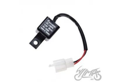 FLASHER, TURN SIGNAL RELAY 12V 2 PINS 1-100W