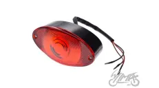 LAMP, TAIL BLACK RED LENS