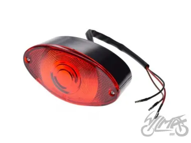 LAMP, TAIL BLACK RED LENS