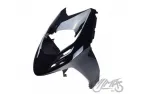 FRONT SHIELD, BLACK FOR APRILIA SR50 MOTARD