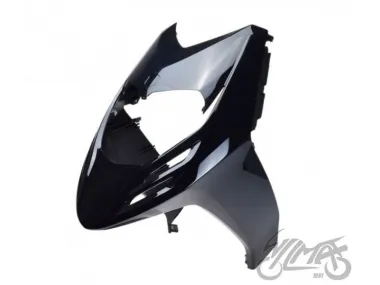 FRONT SHIELD, BLACK FOR APRILIA SR50 MOTARD