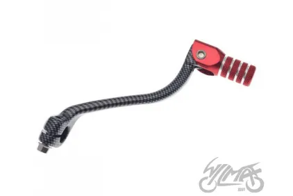 PEDAL, GEAR SHIFT LEVER FOR SUZUKI RED + CARBON