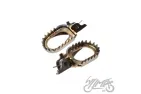 MOTOCROSS-Foot Pegs HONDA CRF KPL Titanium