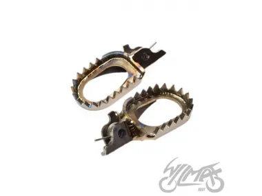 MOTOCROSS-Foot Pegs HONDA CRF KPL Titanium