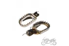 MOTOCROSS-Foot Pegs SUZUKI RM-Z KPL Titanium