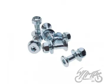 BOLT SET, M8x31mm REAR SPROCKET 6 PCS SET