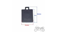 BRAKE PAD, SET PIAGGIO GILERA DERBI VESPA CPI ECE R90