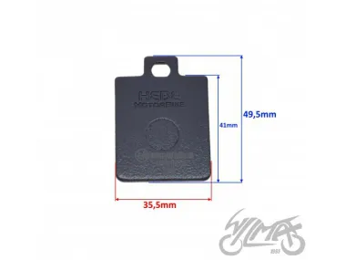 BRAKE PAD, SET PIAGGIO GILERA DERBI VESPA CPI ECE R90