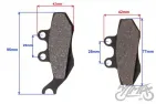BRAKE PAD, SET