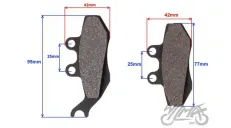 BRAKE PAD, SET