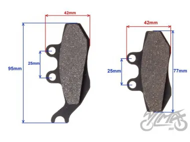 BRAKE PAD, SET