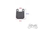 BRAKE PAD, SET REPLACES FA115 ECE R90