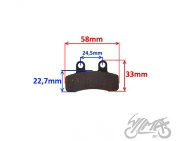 BRAKE PAD, SET