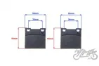 BRAKE PAD, SET (REPLACEMEMNT FOR EBC FA63)