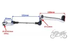 LEVER, GEAR SHIFT PEDAL FOR ROUTER WS50