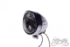 LAMP, FRONT, DIA. 4?, H4 W/PEAK, ECE-APPR.