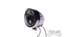 LAMP, FRONT, DIA. 4?, H4 W/PEAK, ECE-APPR.