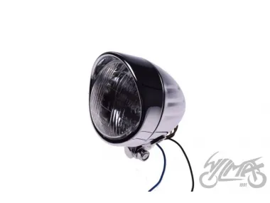 LAMP, FRONT, DIA. 4?, H4 W/PEAK, ECE-APPR.