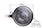 LAMP, DIA. 5-1/2?, H4 12V