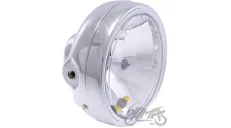LAMP, FRONT, 6?, SIDE MOUNT, H4 CHROME