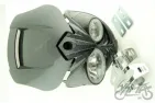 FAIRING, UNIVERSAL W/PROJECTOR EC CARBON-LOOK