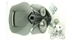 FAIRING, UNIVERSAL W/PROJECTOR EC CARBON-LOOK