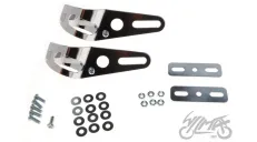 FITTING SET, FAIRING, METAL, CHROME