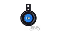 HORN 12V 65 mm E-MARK BLACK