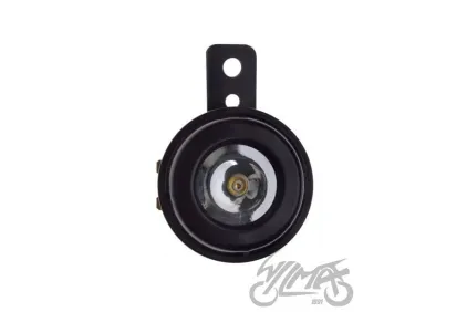 HORN 12V 65 mm E-MARK BLACK