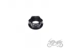 NUT, STEERING STEM M22x1,00 BLACK
