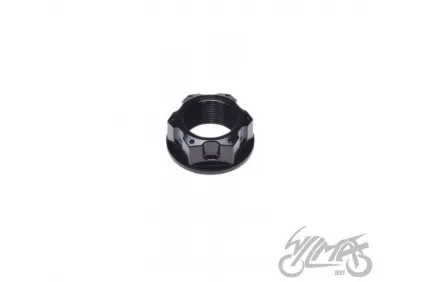 NUT, STEERING STEM M22x1,00 BLACK