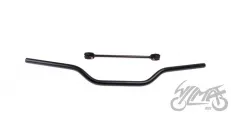 HANDLEBAR OFF ROAD 22 mm ALUMINIUM BLACK