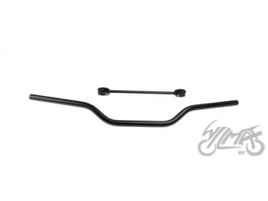 HANDLEBAR OFF ROAD 22 mm ALUMINIUM BLACK