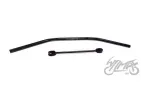 HANDLEBAR OFF ROAD 22 mm ALUMINIUM BLACK