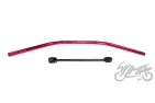 VAIRAS OFF ROAD 22 mm ALIUMINIS RAUDONAS