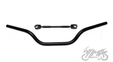 HANDLEBAR OFF ROAD 22 mm ALUMINIUM BLACK