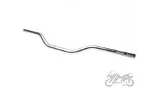 VAIRAS OFF ROAD 28,5 mm ALIUMINIS SIDABRINIS