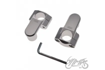 HANDLEBAR RISER SILVER 28.5/28.5