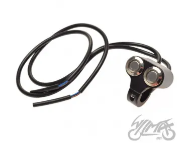 SWITCH, DOUBLE FOR 22 mm HANDLEBAR WITH BACKLIGHT