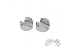 UNIVERSALUS LAIKRODIS IR TERMOMETRAS ANT VAIRO CHROME