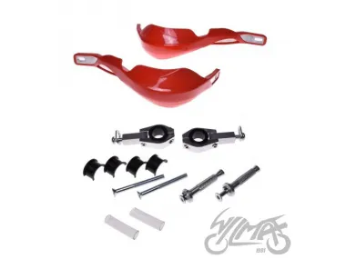 HAND GUARD, KNUCKLE PROTECTOR LEOSHI RED