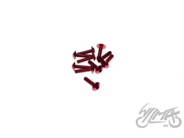 BOLT, ALUMINIUM 5X20 RED 10 PCS PACK