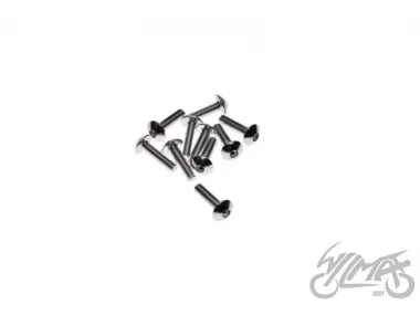 BOLT, ALUMINIUM 5X20 SILVER 10 PCS PACK