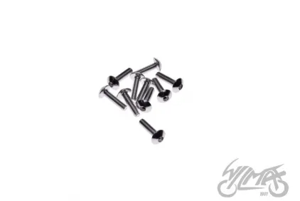 BOLT, ALUMINIUM 5X20 SILVER 10 PCS PACK