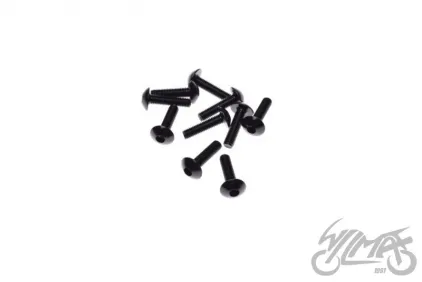 BOLT, ALUMINIUM 5X20 BLACK 10 PCS PACK