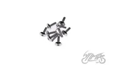 BOLT, ALUMINIUM 6X20 SILVER 10 PCS PACK